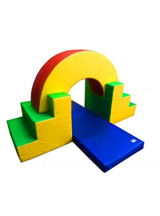 Спортивно-ігровий м'який комплект Арка сходинки